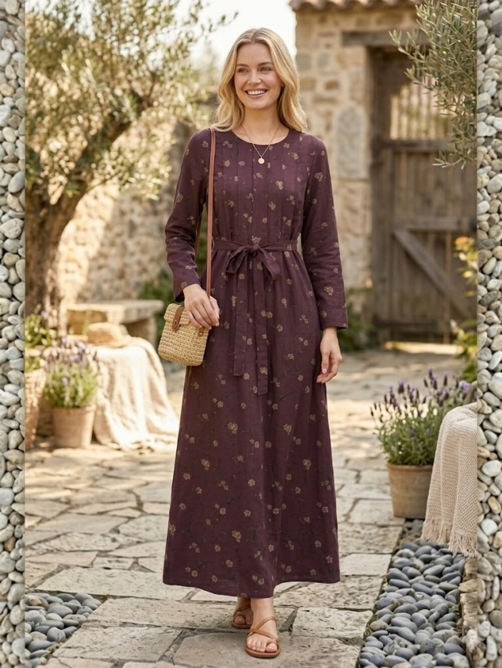 Vintage Cottagecore Prairie Dress Grandmillennial Tea Party Romantic